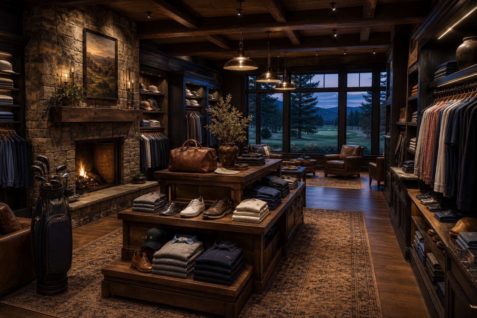 Twilight National fictional proshop interior